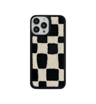 Phone Case iPhone | Silicone + MagSafe | Mono Tufted Art