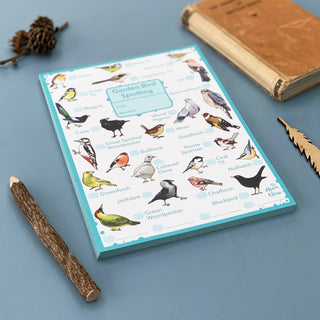 Garden Birds Wildlife spotting notepad