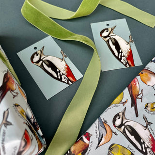 Garden Birds of Britain wrapping paper Sheets