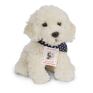 Hermann Teddy Collection Labradoodle Soft Toy with Star Scarf