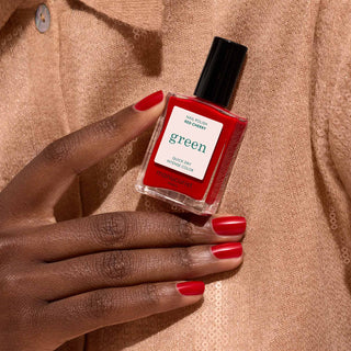 Manucurist Green™ Nail Polish – Classic Red