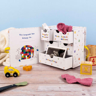 Elmer Baby Keepsake Box – A Colourful Way to Treasure First Memories - Pangolins