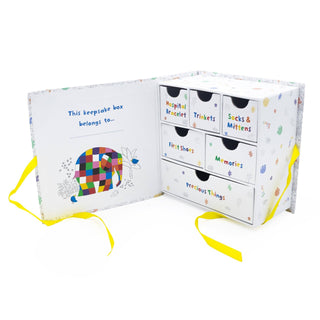 Elmer Baby Keepsake Box – A Colourful Way to Treasure First Memories - Pangolins