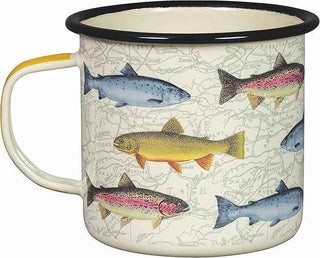 Enamel fish mug - Pangolins