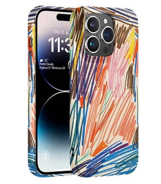 Phone Case iPhone | Silicone + MagSafe | Graffiti Design Art