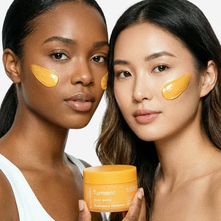 Plantifique Turmeric & Vitamin C Clay Mask – Vegan Brightening Face Mask
