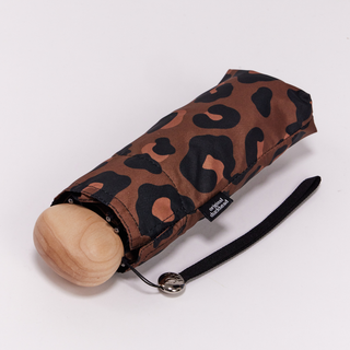 Original Duckhead Mini Umbrella – Lightweight Compact Travel Umbrella with Maple Wood Handle