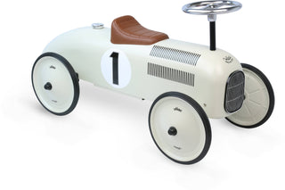 Vilac Vintage Metal Ride-On Car – Bone
