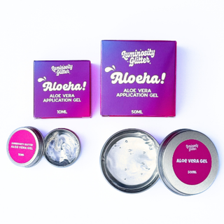 Aloe Vera Glitter Application Gel