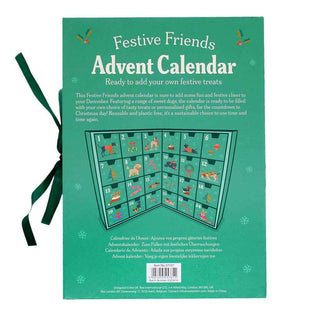 Fill your own advent calendar - Festive Friends - Pangolins