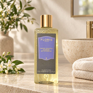 Floris London Night Scented Jasmine Bath & Shower Gel 250ml