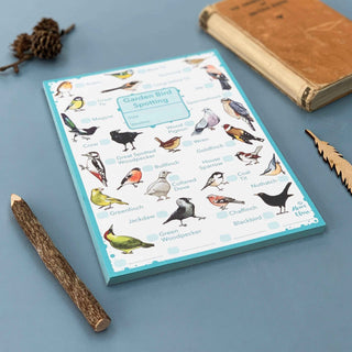Garden Birds Spotting Notepad - Pangolins