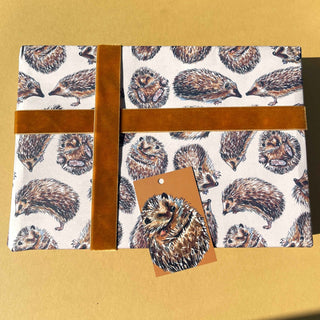 Hedgehog wrapping paper Sheets - Pangolins