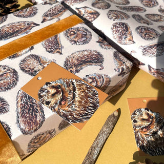 Hedgehog wrapping paper Sheets - Pangolins
