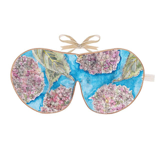 Holistic Silk SleepMask blue, floral - Pangolins