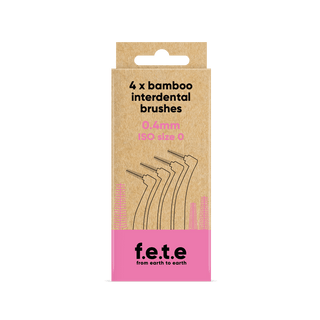 Interdental Brush, plastic free with bamboo handle - Pangolins