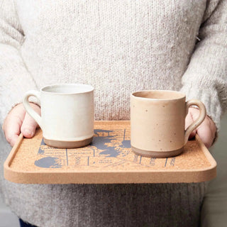 Liga Natural Cork Tray - Pangolins