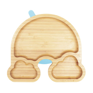 Baby Bamboo Weaning Plate Set - Over The Rainbow
