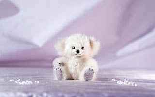 Merrythought Limited Edition Collectable Cheeky Bear, white  - Pangolins