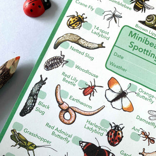 Mini Beasts Spotting Notepad - Pangolins