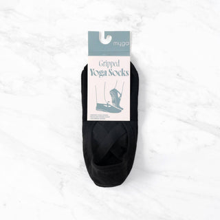 Myga Gripped Yoga Socks - Pangolins