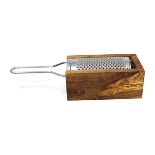 Olive wood box grater - Pangolins