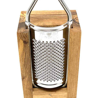 Olive wood box grater - Pangolins