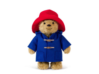 Paddington™ - Classic Edition - Bear wearing blue duffle coat with wooden toggles and a red felt hat  - Pangolins