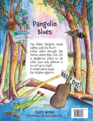 Pangolin Blues by Catherine Wren - Signed by the Author - Pangolins