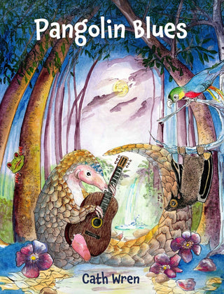 Pangolin Blues by Catherine Wren - Signed by the Author - Pangolins