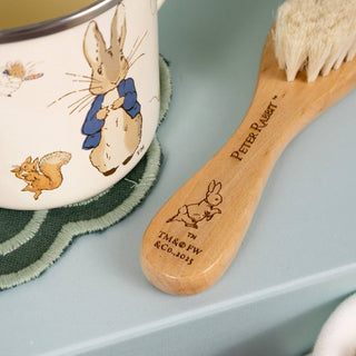 Peter Rabbit Baby’s Brush, Comb & Enamel Mug Gift Set - Pangolins