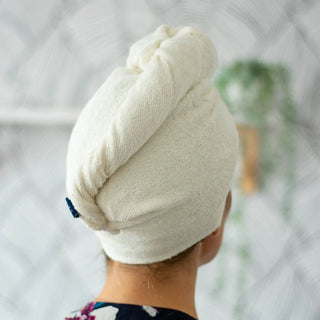 Reusable Bamboo Hair Wrap Towel - Pangolins