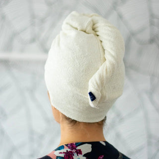 Reusable Bamboo Hair Wrap Towel - Pangolins