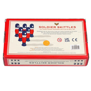 Soldier Skittles Wooden Toy - Pangolins