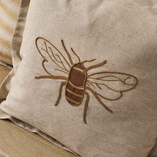 Sophie Allport Bees Embroidered Cushion - Pangolins