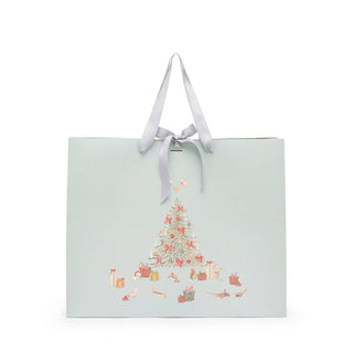 Sophie Allport Cosy Christmas Gift Bag – Sustainable Paper Gift Bag - Pangolins