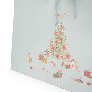 Sophie Allport Cosy Christmas Gift Bag – Sustainable Paper Gift Bag - Pangolins