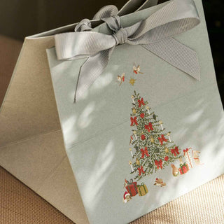 Sophie Allport Cosy Christmas Gift Bag – Sustainable Paper Gift Bag - Pangolins