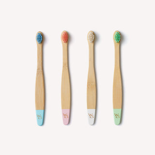 Baby Bamboo Toothbrushes – Extra Soft (4 Pack)