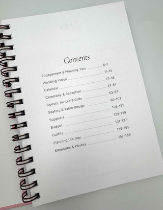 Yop & Tom Wedding Planner Journal - Pangolins